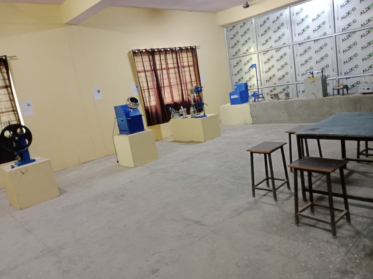 Machine Room & Industrial Pilot Plant